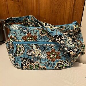 Floral Patterned Shoulder Bag